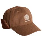 Autumn Casquettes Washed Canvas Flap Cap Light Brown Présentation