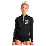 Billabong Top Manches Longues Surf Capsule Full Zip Black Présentation