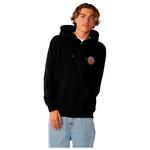 Rip Curl Sweat Wettie Passage Icon Zip Thrungh Black Présentation