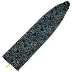 Fcs Housse Surf chaussette Stretch Fun Board Monogram Coal / Lime Présentation