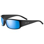 Bollé Lunettes de soleil King Black Matte Sky Blue Polarized Présentation