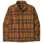 Patagonia Chemise Fjord Flannel Shirt Catch Deer Brown Présentation