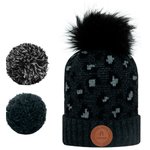 Cabaia Bonnet Hanky Panky Beanie Grey Lurex Présentation