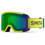 Smith Masque de Ski Squad Neon Yellow- Écran Chromapop E Présentation