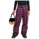 Roxy Pantalon Ski Steepland Blackberry Wine Chill Checkmat Présentation