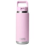 Yeti Gourde Rambler 26 Oz (760ml) Straw Bottle Cherry Blossom Présentation