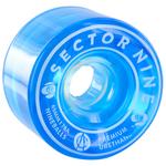 Sector 9 Roues longboard skate 65Mm 78A Centerset Nineballs Blue Présentation