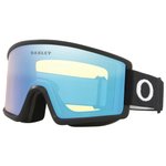 Oakley Masque de Ski Target Line L Black Hi Yellow Présentation