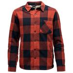 Black Diamond Chemise M Project Lined Flannel Red Black Présentation