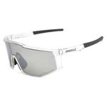 Binocle Eyewear Lunettes de soleil Horizon Shiny Translucide Silver Mirror Polarized Présentation