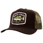 Salty Crew Casquettes Bigmouth Trucker Black Camo Présentation