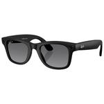 Ray Ban Lunettes de soleil Meta Wayfarer Gen 2 Matte Black Graphite Polarized Présentation