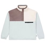 Picture Polaire Arcca W 1/4 Fleece Pigeon Deep Taupe Vanilla Présentation