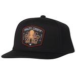 Salty Crew Casquettes Tako Club Snapback Black Présentation
