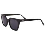 Binocle Eyewear Lunettes de soleil Manhattan Shiny Black Gradient Grey Polarized Présentation