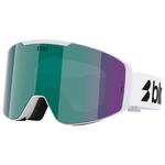 Bliz Masque de Ski G004 Matte White Brown Green Multi Présentation