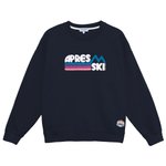 French Disorder Sweat Rosie Apres Ski Broderie Navy Présentation
