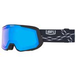 100% Masque de Ski Snowcraft XL Nico Hiper Gray Blue Siver Ml Mirror + Hiper Smoke Blue Ml Mirror Présentation