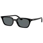 Ray Ban Lunettes de soleil RB4456 Zaya Polished Black Dark Grey Polar Présentation