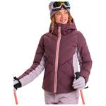 Roxy Blouson Ski Snowdrift Jacket Huckleberry Présentation