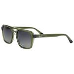 Binocle Eyewear Lunettes de soleil Chandler Gradient Kaki Grey Polarized Présentation