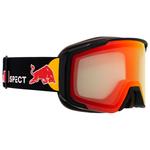 Red Bull Spect Masque de Ski Jibb Matt Black I-Boost Brown Red Chrom-X Présentation