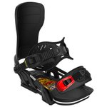 Bent Metal Fix Snowboard Transfer Black Yellow Présentation