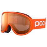 Poc Masque de Ski Pocito Retina Fluorescent Orange Orange No Mirror Présentation