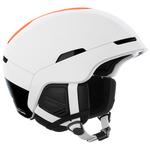 Poc Casque Obex Mips Connect Hydrogen White Fluorescent Orange Avip Présentation