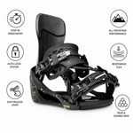 Nidecker Fix Snowboard Supermatic Lt Stardust Résumé