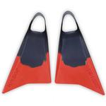 Pride Palmes Bodyboard Vulcan V2 Dark Grey - Light Grey - Red Profil