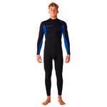 Rip Curl Combinaison Surf Trad Back Zip 4/3 Blue Présentation