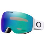 Oakley Masque de Ski Flight Deck M Matte White Prizm Argon Iridium Présentation