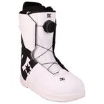 DC Boots de snowboard Court Graffik Boa White Black Présentation