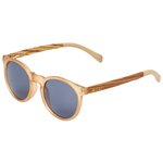 Cairn Lunettes de soleil Hype Mat Transparent Biscuit Wood Présentation