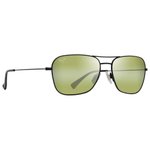 Maui Jim Lunettes de soleil Naauao Vernis Noir Mat Maui HT MauiPure Présentation