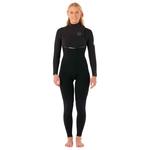 Rip Curl Combinaison Intégrale Womens E-Bomb Zip Free 3/2 Black Présentation