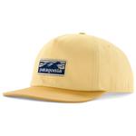Patagonia Casquettes Boardshort Label Funfarer Cap Buttercup Yellow Présentation
