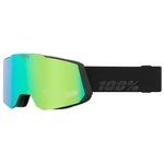 100% Masque de Ski Snowcraft Essential Black Hiper Grey Blue Green Ml Mirror + Hiper Pink Turquoise Ml Mirror Présentation