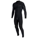 O'Neill Combinaison Intégrale Hyperfreak Fire 5/4+ Back Zip Black Présentation