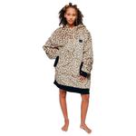 All-In Poncho Poncho Plaid Leopard Présentation
