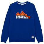 French Disorder Sweat Clyde Warmy Fd Tops Royal Blue Présentation