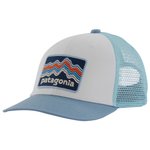 Patagonia Casquettes K's Trucker Hat Ridge Rise Stripe: Light Plume Présentation