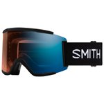 Smith Masque de Ski Squad XL Black Chromapop Everyday Blue Mirror + Chromapop Storm Blue Sensor Mirror Présentation