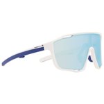 Red Bull Spect Lunettes de soleil Kraft Matt White Blue Smoke Blue Mirror Présentation