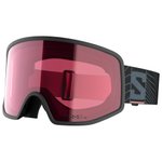 Salomon Masque de Ski Sentry Pro Otg Black Resort Sigma Silver Pink Présentation