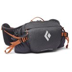 Black Diamond Sac banane Pursuit 6 Waist Pack Carbon Moab Brown Présentation