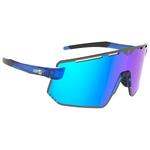 AZR Lunettes de soleil Flash Rx Crystal Bleue Vernie Multicouche Bleu Présentation