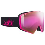 Julbo Masque de Ski Razor Edge Rose Noir Reactiv 1-3 High Contrast Présentation