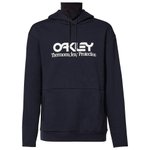 Oakley Sweat Rider Long 2.0 Hoodie Black White Présentation